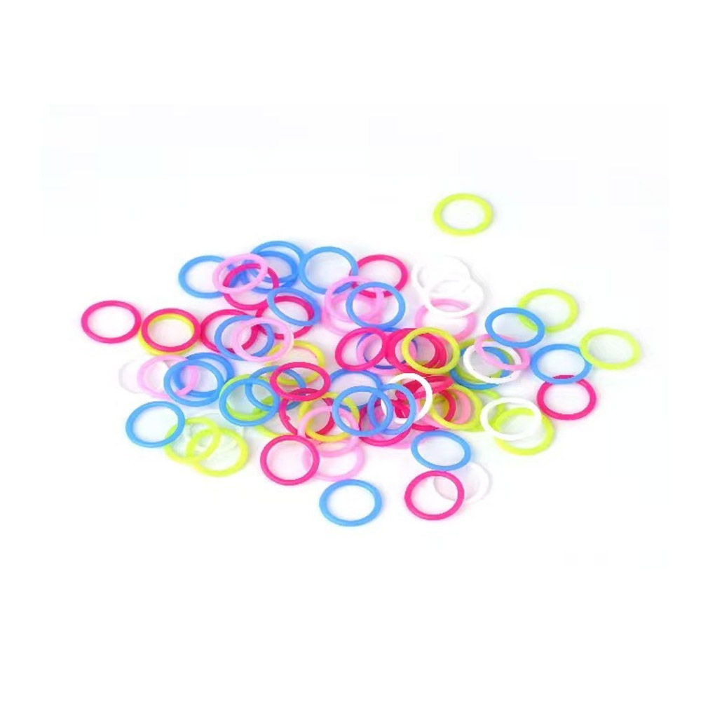 Customizable color silicone rubber sealing O-ring