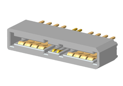 Yellow Board to Board Industrial Connector