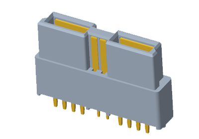 Yellow Design Board to Board Industrial Connector