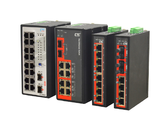 Multiple interfaces IC & Industrial Ethernet Switch