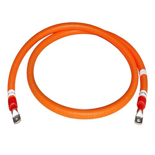 New Energy Electric Car Orange Design Cable