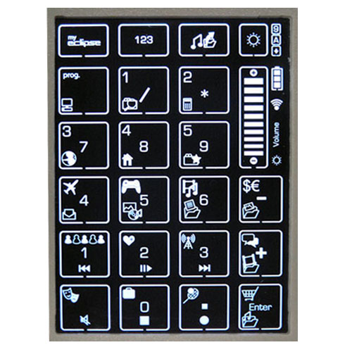 Industrial control LCD