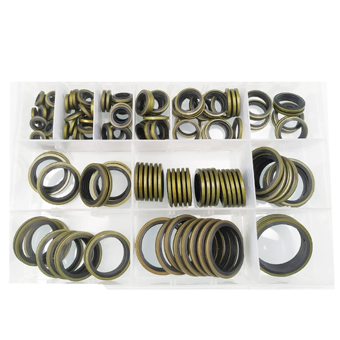 JB982 Metric Combination Gasket Repair Box High Pressure Oil Pipe Screw Seal Set Combination Oil Seal Ring