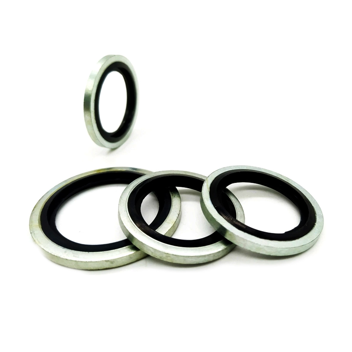 Metric self determined core combination gasket sealing gasket repair box, high-pressure oil pipe joint screw, metal gasket sealing ring