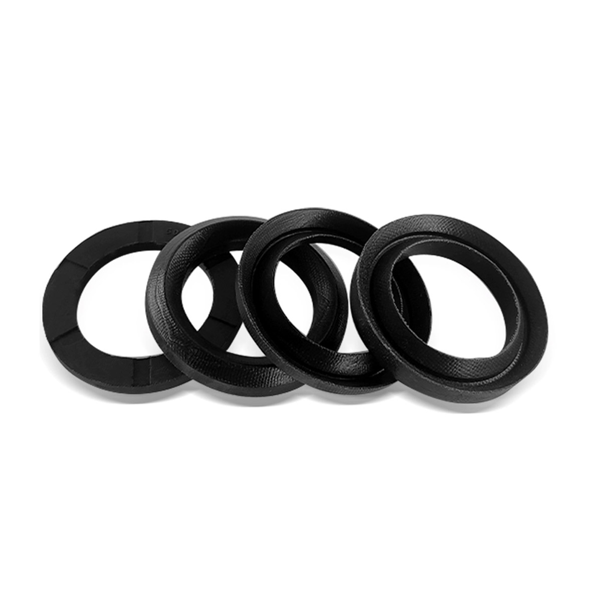 V-shaped cloth oil seal ring, rubber fabric compression type wear-resistant pressure ring, support ring